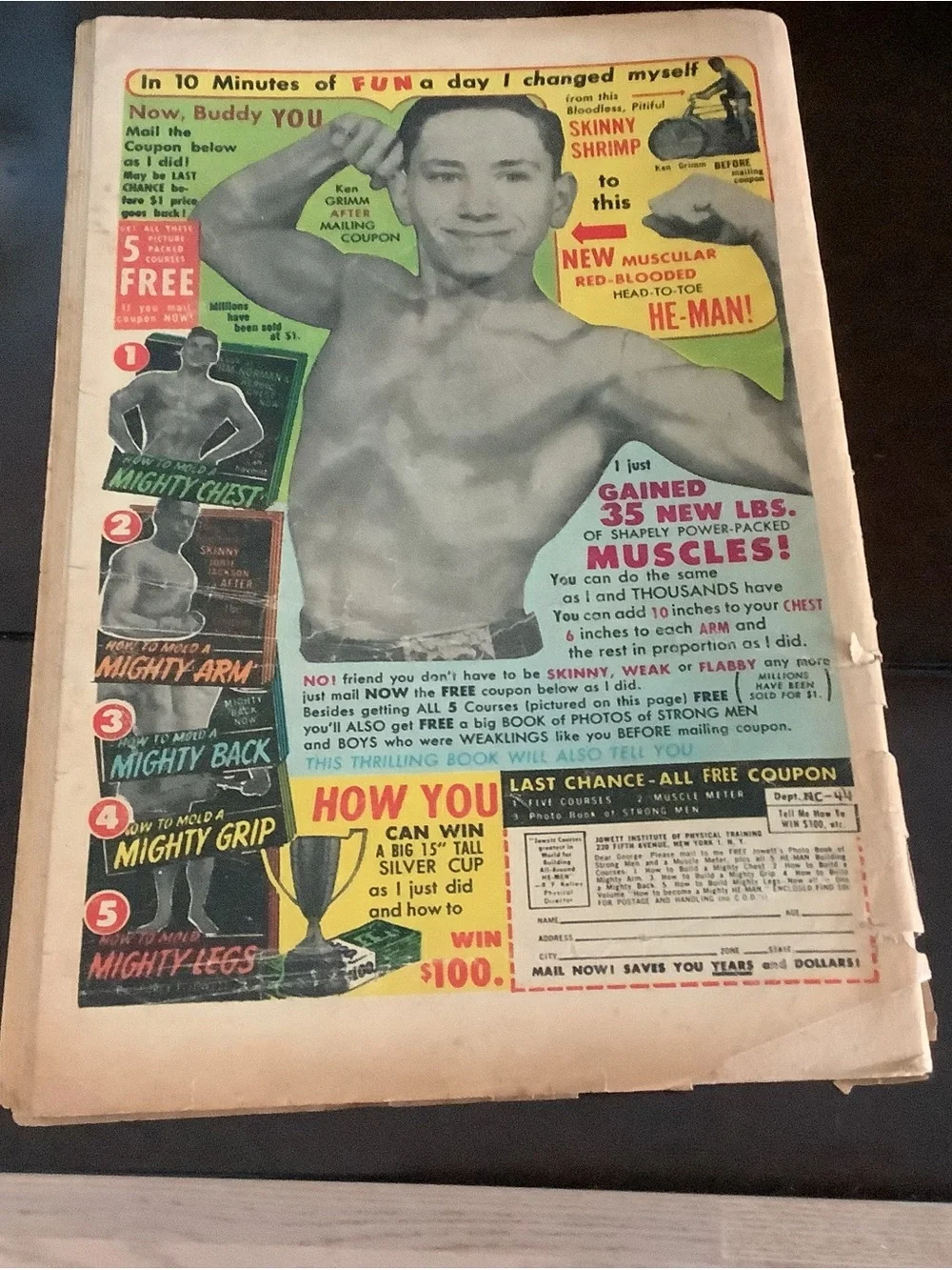 Detective Comics #206 (DC Comics April 1954) GD+ 2.5